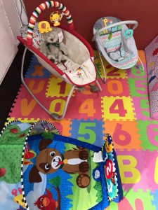 A new playroom for Gota's special-needs kids